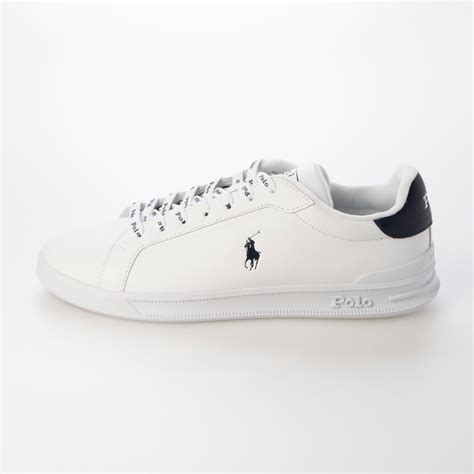 Polo Ralph Lauren Hrt Ct Ii Sneakers Athletic Shoe Nappa