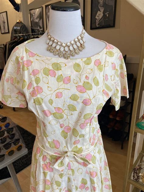 Vintage Homemade Dress 1950s Gem