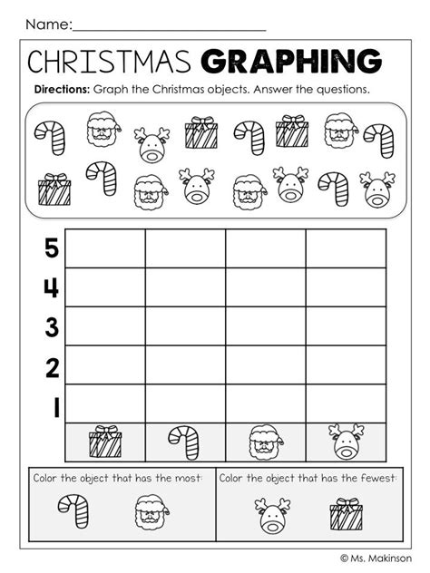 Free Christmas Math Worksheets