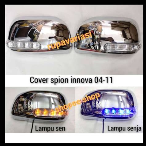 Jual Cover Tutup Spion Mobil Toyota Inova Innova Lampu 2004 Sampai 2011