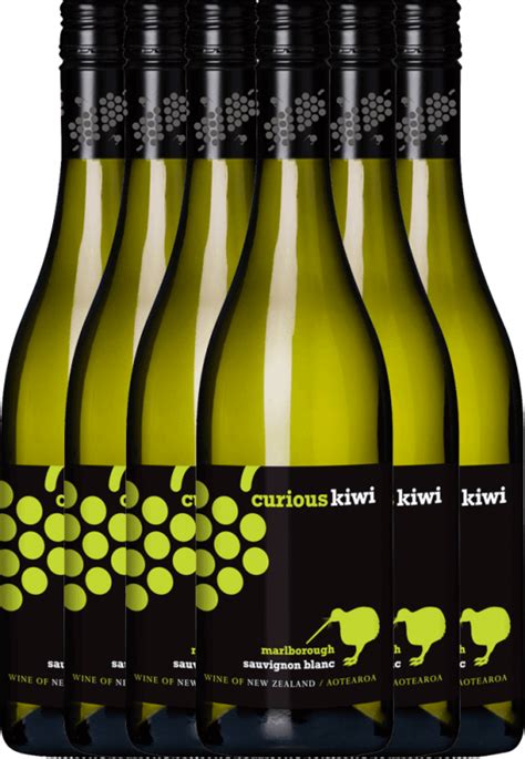 Er Vorteilspaket Curious Kiwi Sauvignon Blanc Marisco Vinello De