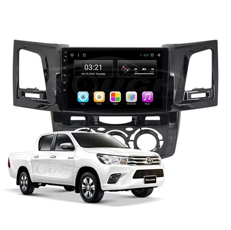 Auto Radio Android Toyota Hilux Fortuner 2011 2015 InTouch Perú