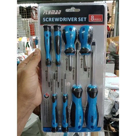 FLYMAN 8piece Screwdriver With Precision Screwdriver Set Lazada PH