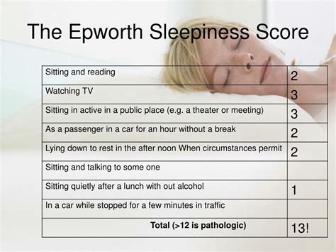 Printable Epworth Sleepiness Scale