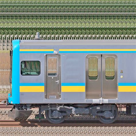 Jr東日本 鶴見線 E131系1000番台t1編成（海側）｜railfilejp｜鉄道車両サイドビューの図鑑