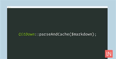 GitDown Parsing Markdown In PHP Laravel News
