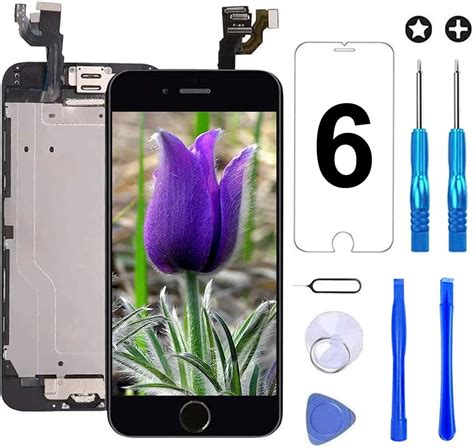 Brinonac Écran pour iPhone 6 4 7 LCD de Remplacement Complet