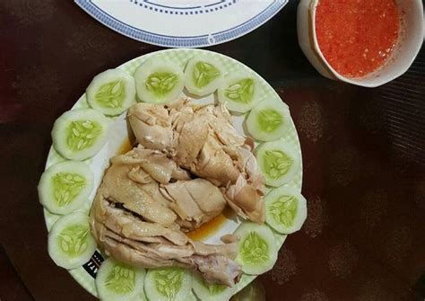 Resep Hainanese Chicken Rice Sambal Oleh Mom Jeff Cookpad