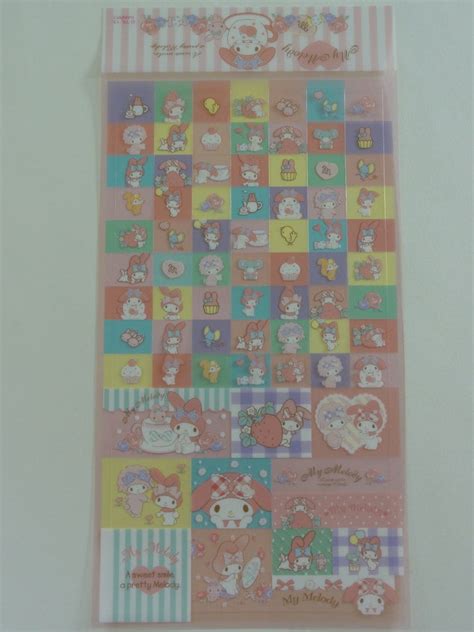 Cute Kawaii Sanrio My Melody Sticker Sheet 2015 Rare Htf Collectible