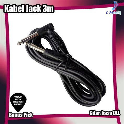 Jual Kabel Jack Gitar Bass Murah Meter Di Lapak L Musik Bukalapak