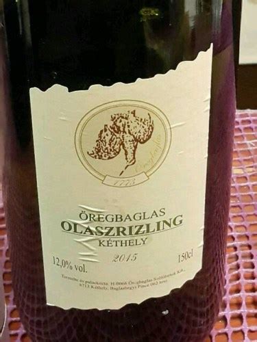 Oregbaglas Olaszrizling Vivino Us