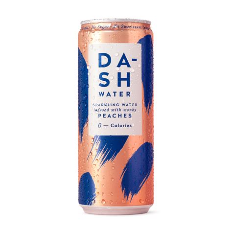 Dash Eau pétillante à la pêche 330ml Siradis Suisse