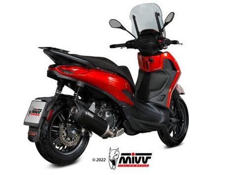 Mv Pg Lv Terminale Mover Acciaio Inox Nero Mivv Piaggio Beverly