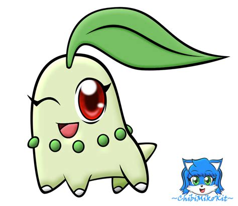 Chikorita~ by ChibiMikoKit on DeviantArt