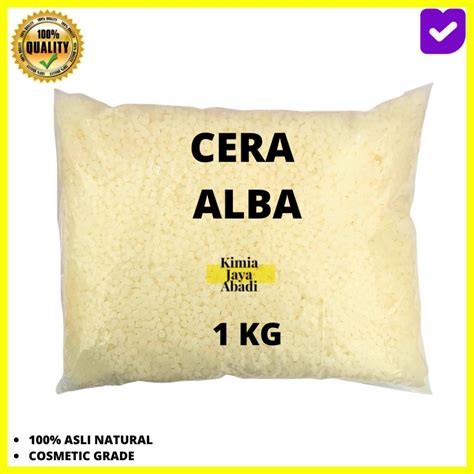 Jual Cera Alba Lilin Lebah Putih 1 KG Shopee Indonesia