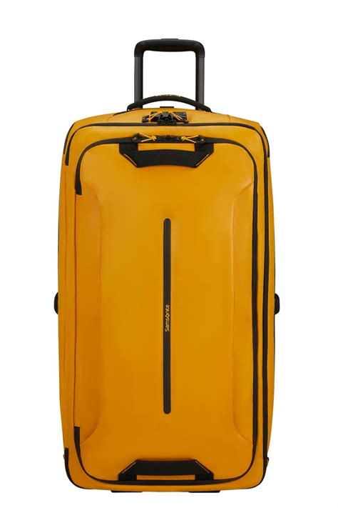 Ecodiver Duffle Wheels Cm Yellow Koffershop