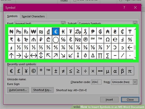 How To Insert Symbols In An Ms Word Document Steps