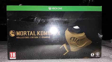 Mortal Kombat X Kollector S Edition By Coarse Xbox Neuf Jamais