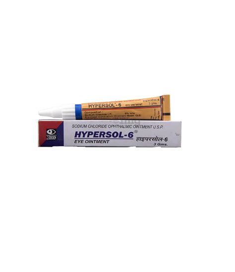 HYPERSOL EYE OINTMENT 3GM Sandeepmed