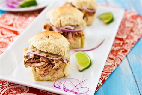 Cuban Pulled Pork Sliders Recipe