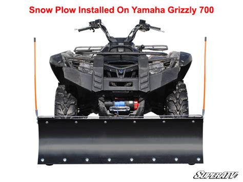 Superatv Yamaha Grizzly 660700 Plow Pro Heavy Duty Snow Plow