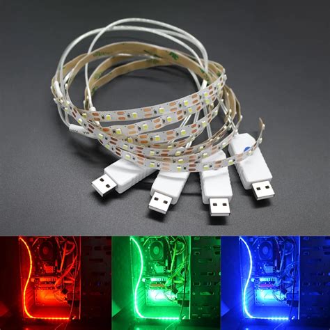 Usb Powered V Led Strip Light Leds M Smd Non Waterproof Tape