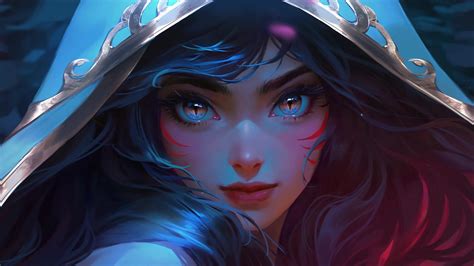 Ahri Stare By Nixeu 4k Live Wallpaper Desktophut