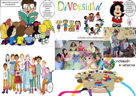 Collage Inclusion Educativa