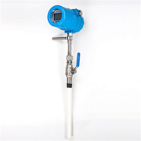 Natural Gas Compressed Flow Meter Air Flow Sensor Nitrogen Precession