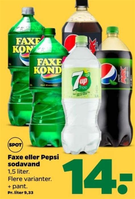 Pepsi Max Lime, Cola, Netto januar 2023 - Alle Tilbudsavis