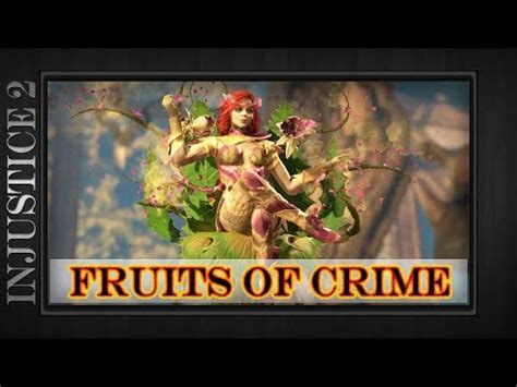 Injustice Fruits Of Crime Poison Ivy Epic Gear Set Youtube