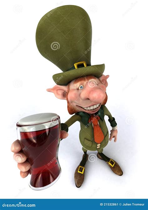 Irish Leprechaun Stock Image - Image: 21532861