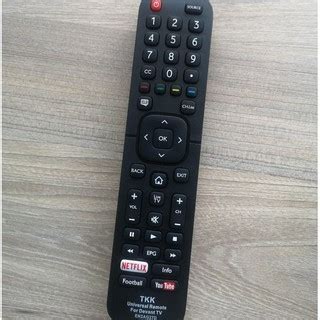 Devant EN2AG27D Remote Control For SPECIFIC MODELS of Devant Smart TVs ...