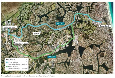 Gold Coast Light Rail Map