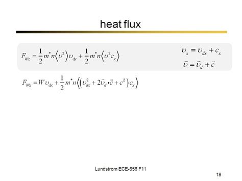 Heat flux equation - serrekings