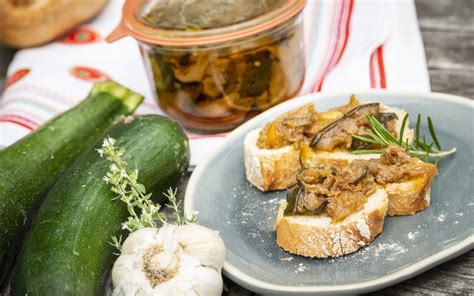 Zucchini Antipasti Aus Dem Backofen