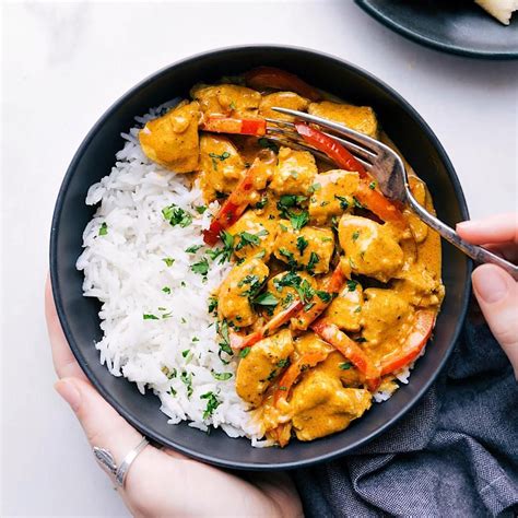 Dieses Kokos Hähnchen Curry kann in einem Topf hergestellt werden und