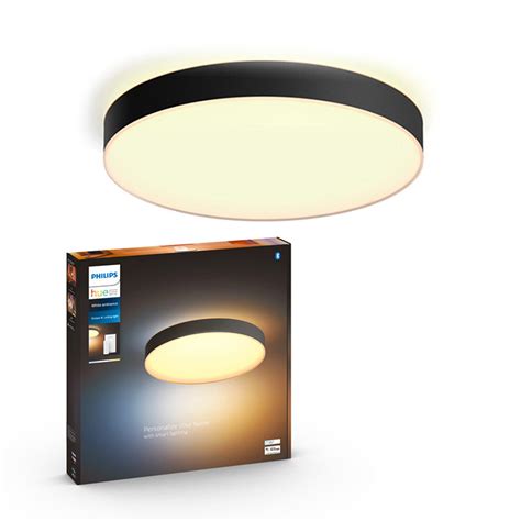 Plafoniera LED PHILIPS Hue Enrave XL Neagra