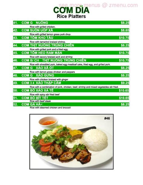 Online Menu of Pho Quynh Vietnamese Restaurant Restaurant, Sioux Falls, South Dakota, 57104 - Zmenu