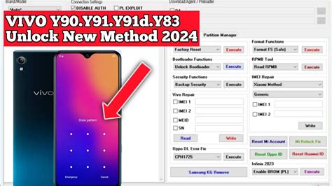 Vivo Y Y Y D Y Pattern Unlock Umt Mtk V Umt Mtk V New