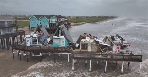 Beryl Hits Texas As A Hurricane Causing Severe Damage And Flooding