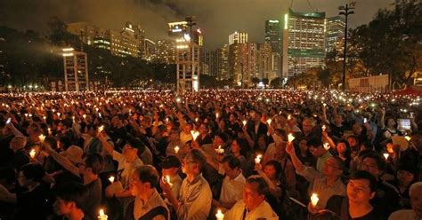 Tiananmen Vigils Shift Abroad As Hong Kong Falls Silent The Examiner