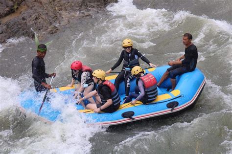 Full Day Rafting Zipline Waterfall ATV And Elephant Trekking