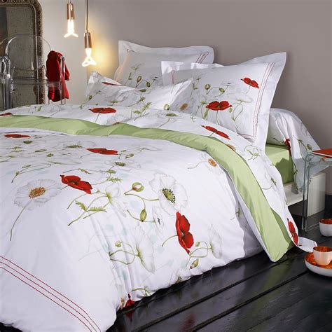 Housse De Couette Percale Pur Coton Peign X Cm Seduction