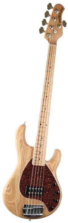 Music Man Basso Elettrico Attivo Stingray Corde Con Astuccio Natural