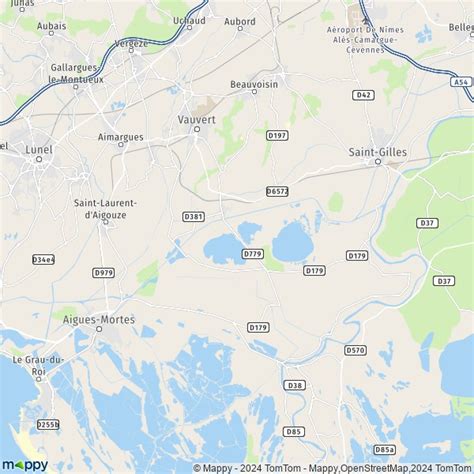 Plan Vauvert Carte De Vauvert Et Infos Pratiques