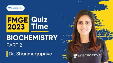 Quiz Time Fmge July Biochemistry Part Dr Shanmugapriya