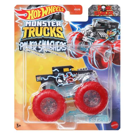 Hot Wheels Monster Trucks Power Smashers 2024 Mix 1 Vehicle Case of 6