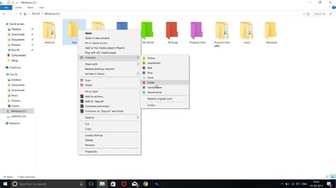 How To Change Colour Of A Folder In Computer And Laptop In Windows 78