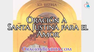 Oración Milagrosa a Santa Justina para el Amor